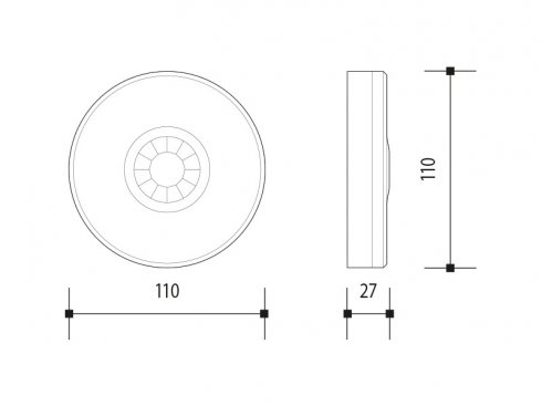 PANLUX SENSOR 360° IP65-2