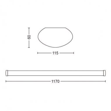 Svítidlo na stěnu i strop 31245/31/P0-5