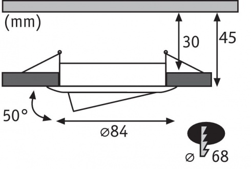 Venkovní svítidlo nástěnné LED  P 929580-2