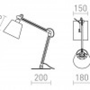 Pracovní lampička R14031-3