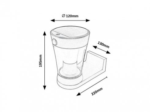 Solární svítidlo RA 77037-1