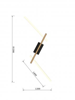 Stropní svítidlo LED  WO 7021-306-3